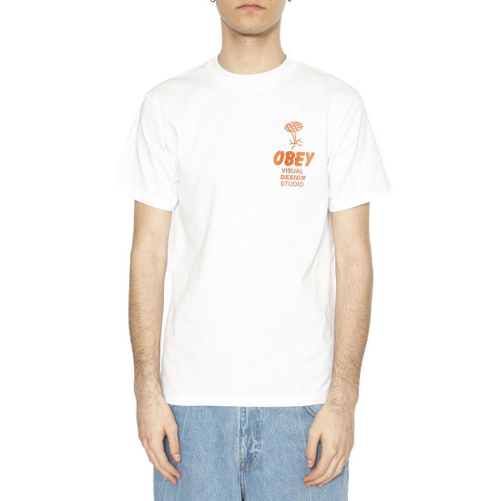 Obey Ανδρική κοντομάνικη μπλούζα Building Strong Minds Tee Obey Ανδρική κοντομάνικη μπλούζα Building Strong Minds Tee